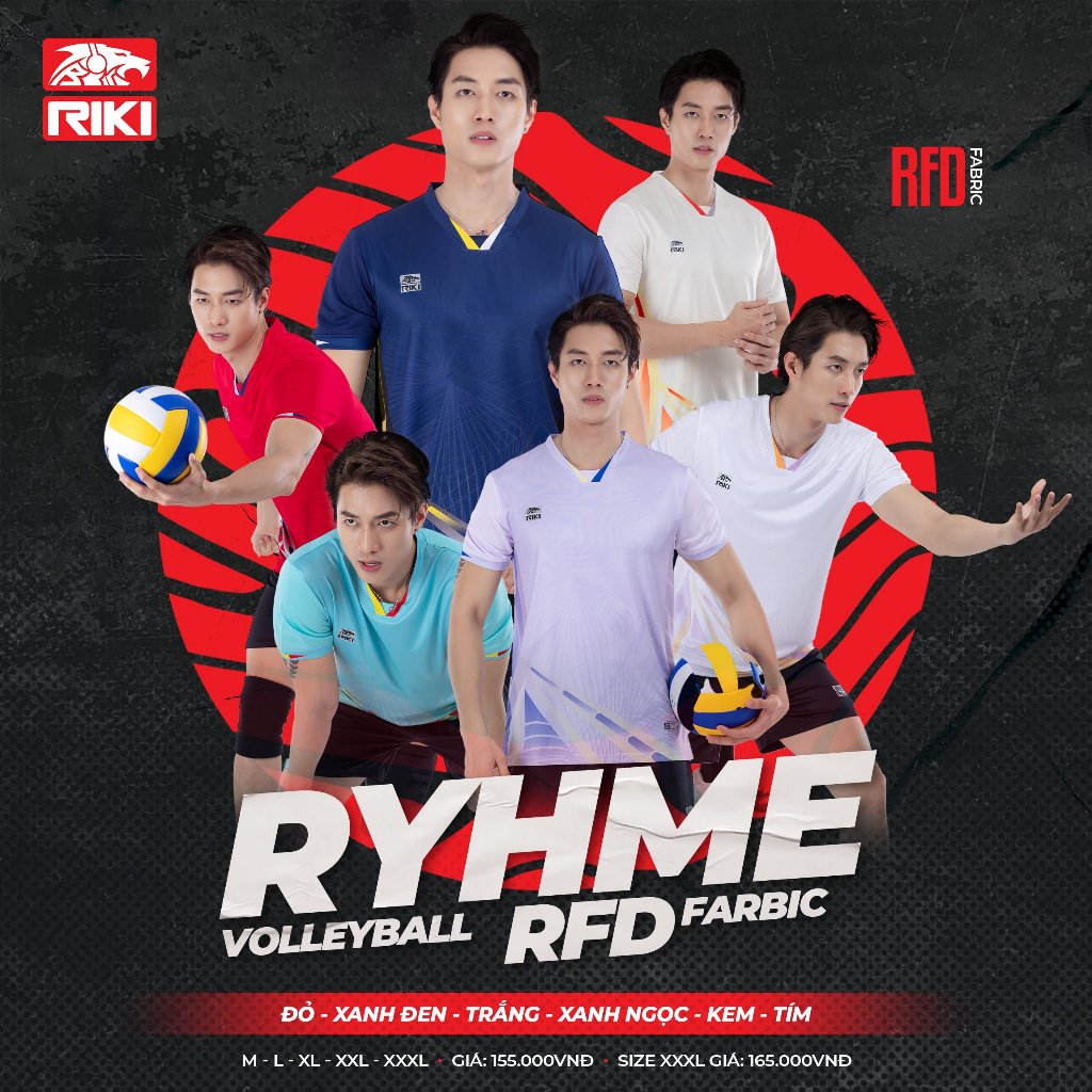 Bộ Bóng Chuyền Vol8 - Ryhme