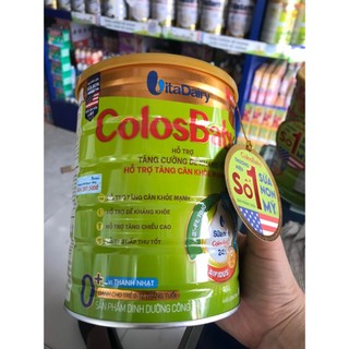 Sữa colosbaby gold mới vị thanh nhạt 800g số 0+, số 1+, số 2+ date 2026