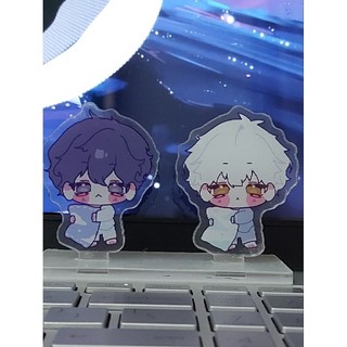 Mô hình standee con song doi theo em - bl