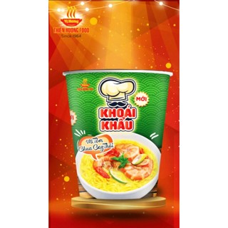 Thùng 24 ly mì tôm chua cay thái khoái khẩu 65gr/ly
