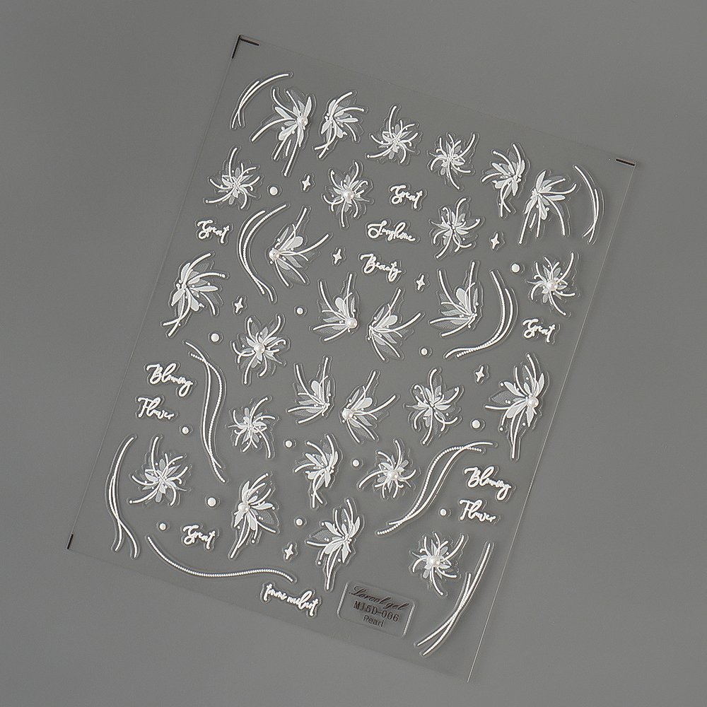 sticker hoa buom mã mới nhé ạ
