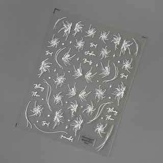 Sticker hoa buom mã mới nhé ạ