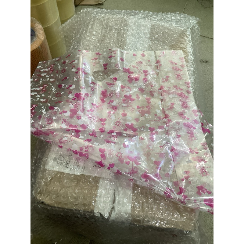 1kg  túi nilong trong in hình hoàn tiết hột xoài