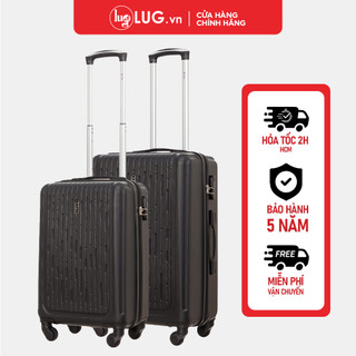 Combo Vali Du Lịch Thương Hiệu Aber MHL010: Nhựa ABS Hạn Chế Trầy Xước