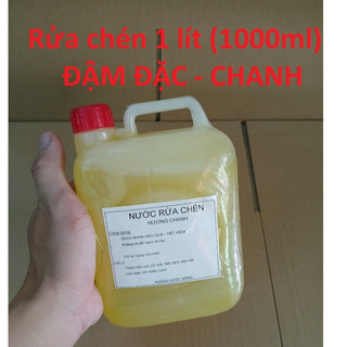 Nước rửa chén hương chanh bình 1 lít đậm đặc