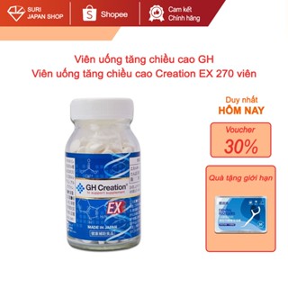 Viên uống tăng chiều cao gh, tăng chiều cao cho bé, thuốc tăng chiều cao nhật bản Creation EX 270 viên