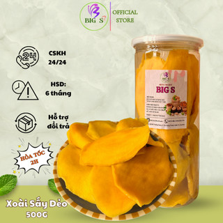 500gr xoài sấy dẻo thơm ngon | big s