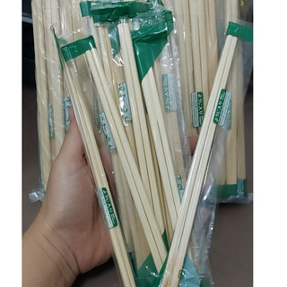 100 đôi Đũa tách nhật, đũa tách tre dùng 1 lần kèm tăm cao cấp - giahanshop2211