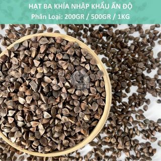 - hạt ba khía / hạt kiều mạch nhập khẩu ấn độ - vẹt, hamster, sóc