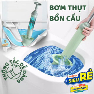 Cây Thông Thụt Thông Tắc Bồn Cầu, Bơm Thông Cống Khí Nén Cực Mạnh Thông Tắc Nhanh Chóng