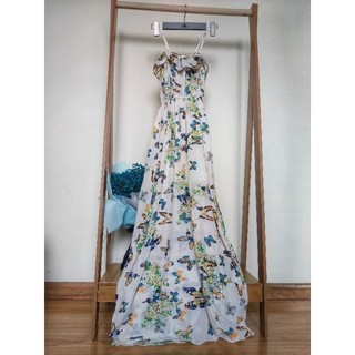 Đầm maxi đi biển