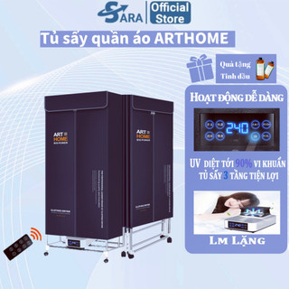Tủ sấy quần áo, Máy sấy quần áo GẤP GỌN đa năng 1500W SẤY KHÔ NHANH, KHỬ MÙI DIỆT KHUẨN ION ĐIỀU KHIỂN TỪ XA tiện lợi