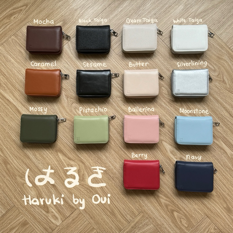 Haruki はるき Zipper Wallet - Ví Dây Kéo Lớn Dạng 2 Ngăn Haruki ( Ouithebrand ) | BigBuy360 - bigbuy360.vn