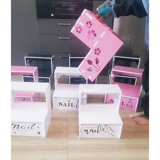 KỆ ĐỂ CHÂN NAIL KHÔNG NK ( 3 màu) - Giá Xưởng