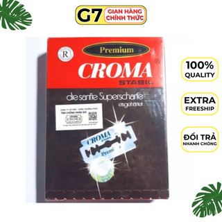 20 hộp dao tem CROMA,dao lam Đức xịn
