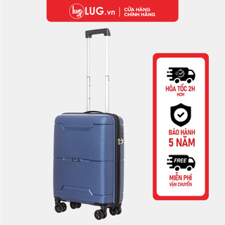 Vali kéo du lịch LUG Thương hiệu Lusetti LT1701: Nhưa PC chịu lực va đập tốt, Khóa TSA