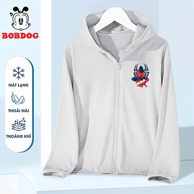 Áo chống nắng bé trai BOBDOG chất liệu kim cương thông hơi thoáng mát cho bé