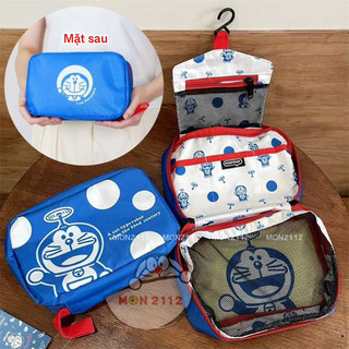 Túi vải treo tường đựng đồ nhiều ngăn doraemon doremon