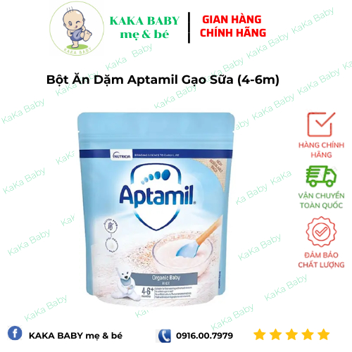 Bột Ăn Dặm Aptamil Gạo Sữa (4-6m)