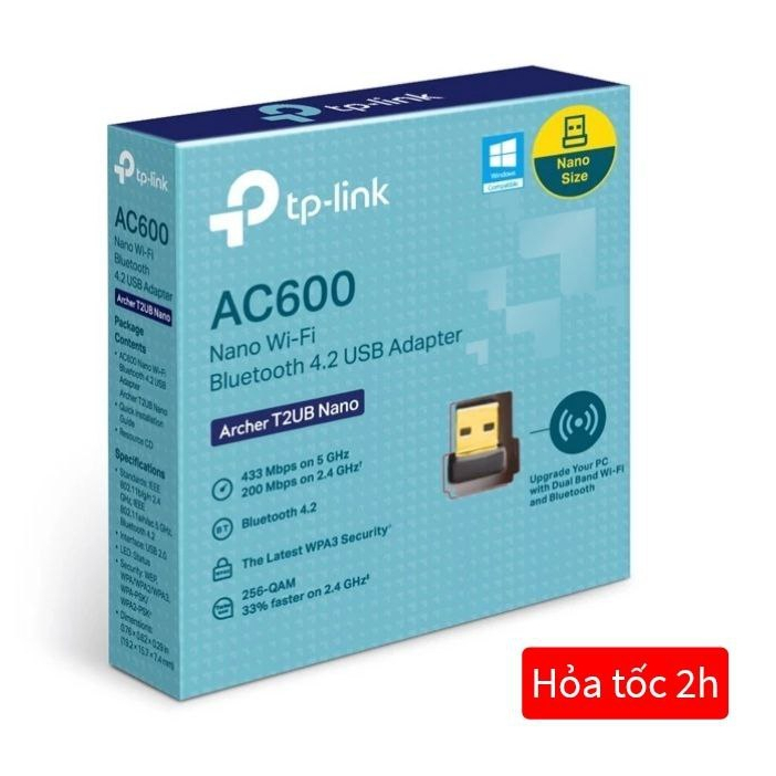 [Hỏa Tốc] Usb TP Link UB500 và USB NOTA Bluetooth 5.4 có anten và USB WiFi 5G tốc độ cao cho PC gami