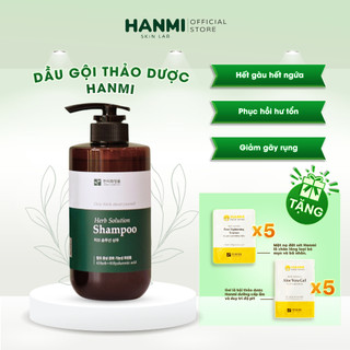 Dầu gội thảo dược Hanmi xóa bay gàu ngứa giảm khô sơ ngừa rụng tóc 500ml