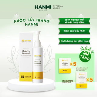 Nước tẩy trang Hanmi sạch sâu loại bỏ tạp chất bã nhờn cân bằng làm sáng da 150ml