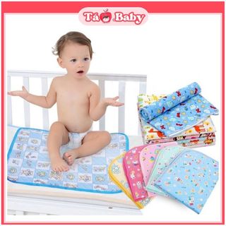 Chiếu tấm lót cao su non Hiền Trang chống thấm tràn ngược 2 lớp cho bé CHIEU01 tao.baby