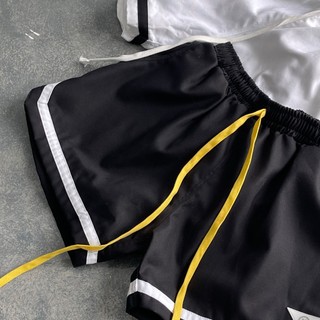 Quần Short RVB Wanderlust Đen / Trắng