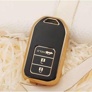 [Tặng Móc Khóa] Ốp bảo vệ chìa khóa Honda 3 nút bấm Crv, City , Civic , Accord , Hrv Cao Cấp-Ốp  chìa khóa Honda
