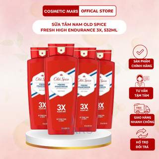 Sữa Tắm Nam Old Spice Fresh High Endurance 3X, Sữa tắm nam Old Spice 532ml made in USA - CosmeticMars