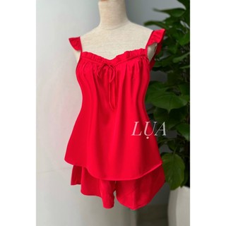 Set đùi lụa cánh tiên thiết kế - noiylua