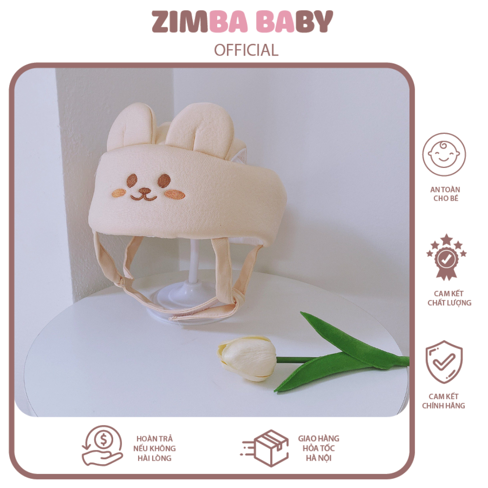 Mũ bảo vệ đầu nón bảo hiểm cho bé tập đi tập bò chống va chạm đầu điều chỉnh được kích thước