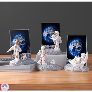 Khung ảnh tượng phi hành gia sáng tạo chứa ảnh 10x15cm
