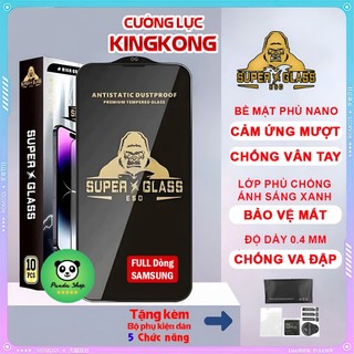 Kính cường lực Samsung KingKong Full Dòng A12 A23 A13 A03 A04 A51 J7 A11 A02S A50 A24 A32 A31 A03S A21S A71