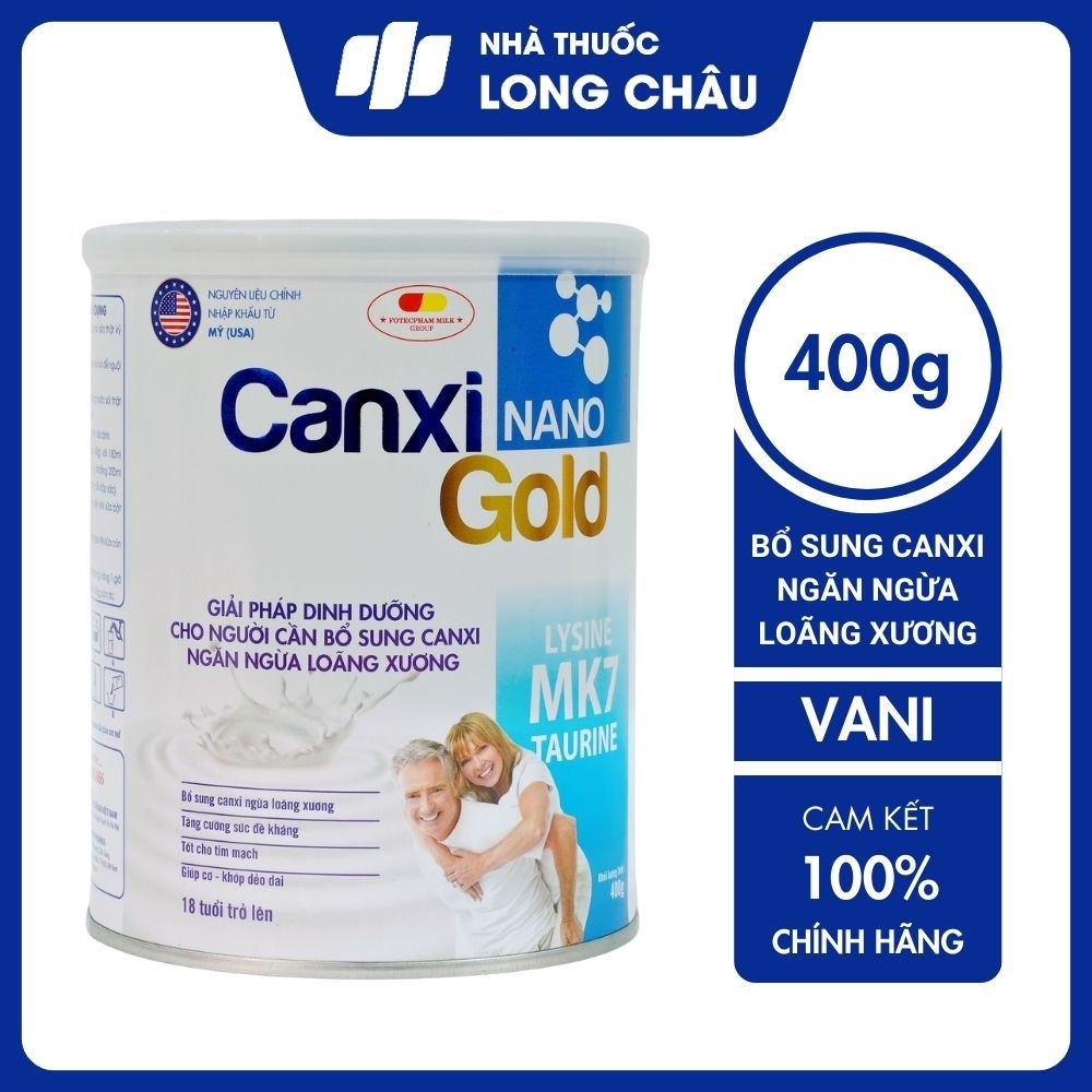 Sữa Canxi Nano Gold Sữa Canxi Cho Người Già Bổ Sung Canxi Ngăn Ngừa Loãng Xương Chính Hãng Japa Kids