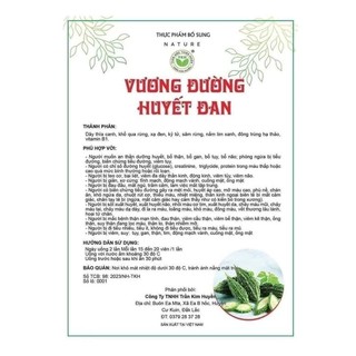 VƯƠNG ĐƯỜNG HUYẾT ĐAN TKH