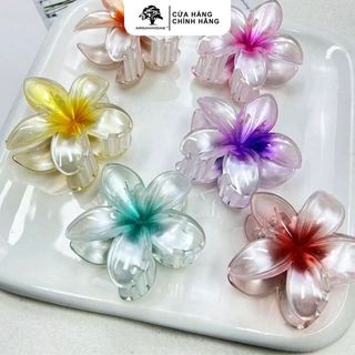Kẹp Tóc Hoa Sứ Arganmidas Nữ Tính (Màu ngẫu nhiên)