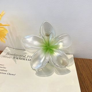 Kẹp Tóc Hoa Sứ Arganmidas Nữ Tính (Màu ngẫu nhiên)