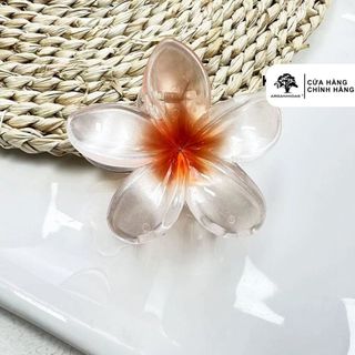 Kẹp Tóc Hoa Sứ Arganmidas Nữ Tính (Màu ngẫu nhiên)