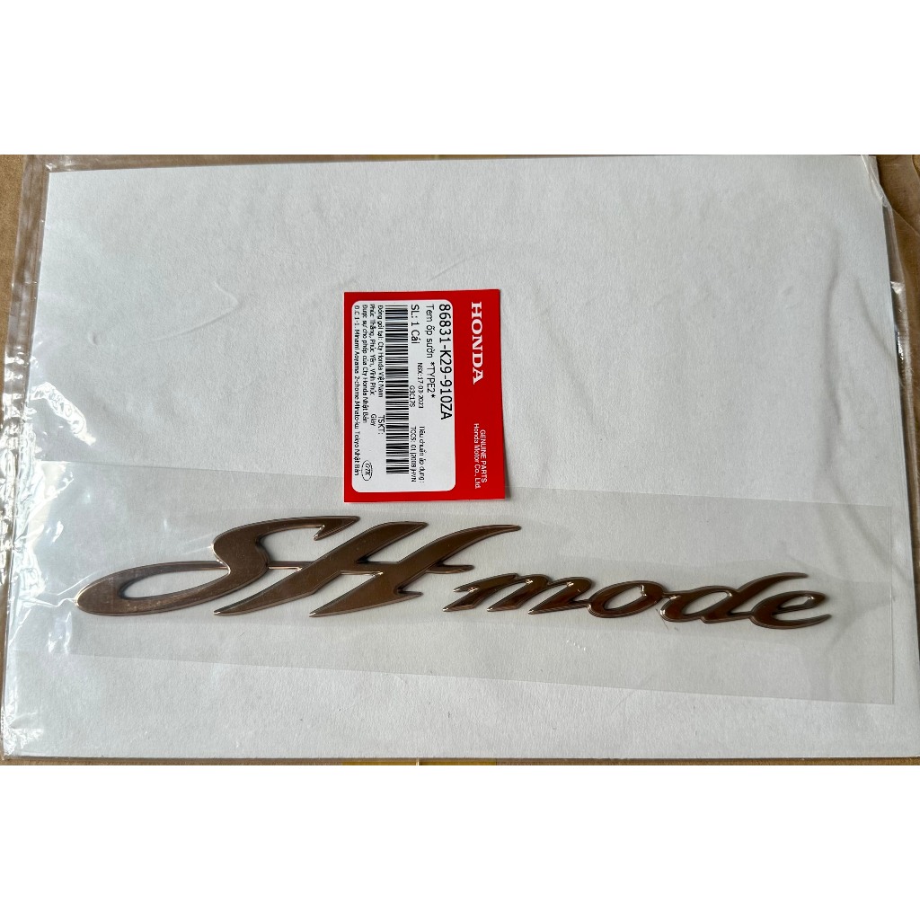 Tem nổi SH mode honda