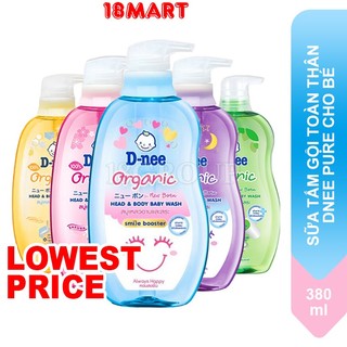 Sữa tắm gội toàn thân dnee cho bé 380ml