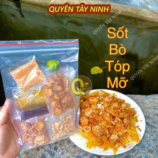 Bánh Tráng Phơi Sương Dẻo Trộn Tóp Mỡ- Sốt Bò Hành Phi Muối Nhuyễn