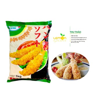 1Kg Bột chiên xù vàng PANKO loại 1 - Breadcrumbs - Bột chiên xù tẩm thịt viên, hải sản, rau củ, nem chua rán