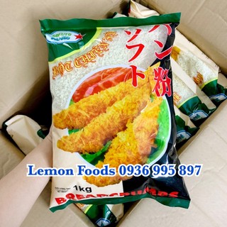 Bột chiên xù Panko loại vàng gói 1Kg / Bột xù vàng / Breadcrumbs
