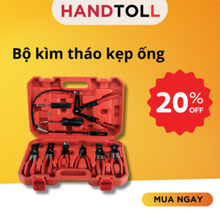 Bộ kìm tháo kẹp ống 9 chi tiết