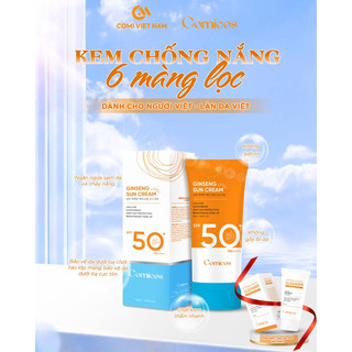 KEM CHỐNG NẮNG HỒNG SÂM 6 MÀN LỌC CÔNG NGHỆ HÀN QUỐC MUA 1 TẶNG 1 TẶNG KÈM SỮA RỬA MẶT YẾN MẠCH size Mini