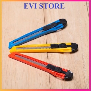 Dao rọc giấy flexoffice kn01 / kn01b - dao rọc giấy thiên long sử dụng lưỡi dao nhỏ bl-01 / bl01