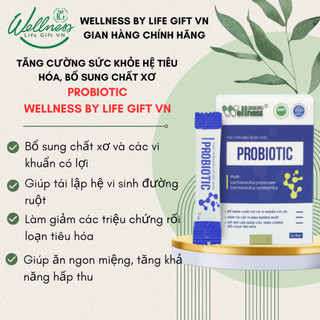 Bột uống bổ sung chất xơ lợi khuẩn Probiotic hỗ trợ tiêu hoá khoẻ hấp thu tốt ngừa bệnh đường ruột