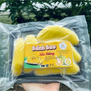 bánh bao nhân sầu riêng thơm ngậy - khay 5 chiếc