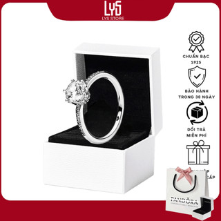 Nhẫn bạc lys silver ring fullbox 8052sv - nhẫn bạc nữ s925